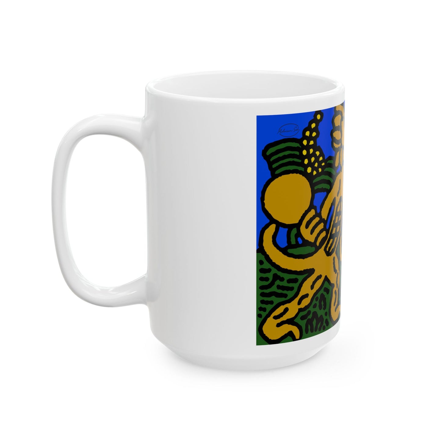 Ready for making big serves in life Ceramic Mug