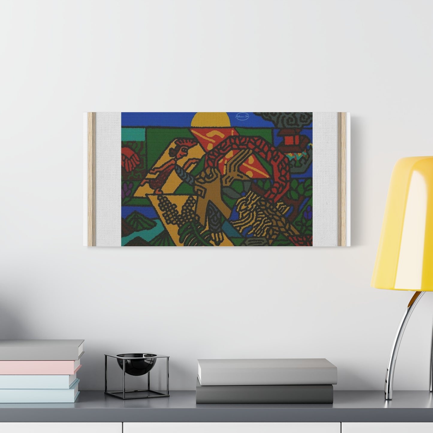 Drawing your own destiny Canvas (Large)