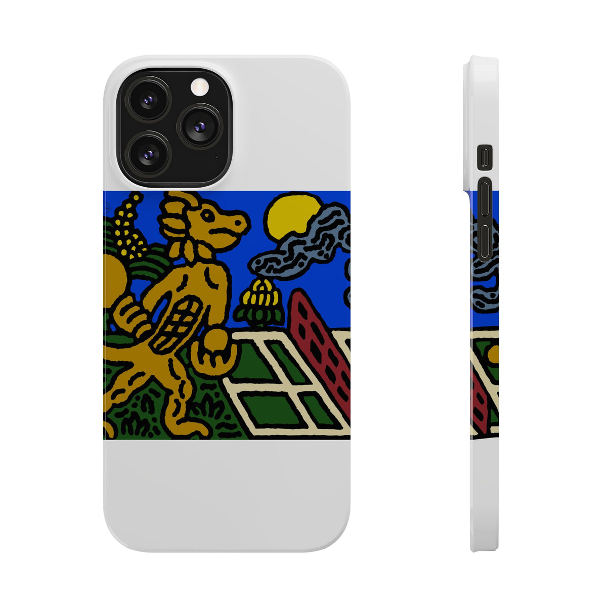 Ready for making big serves in life Slim Phone Case