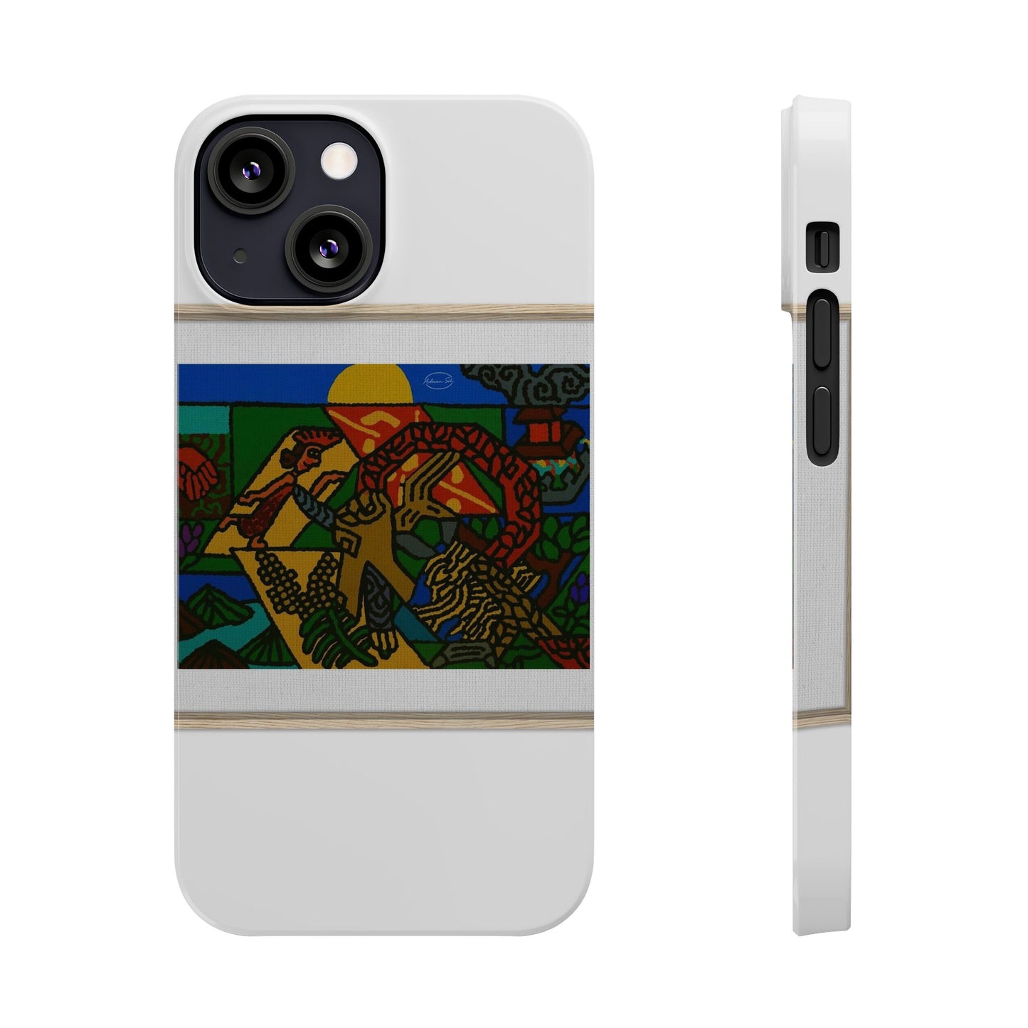 Drawing your own destiny Slim Phone Case