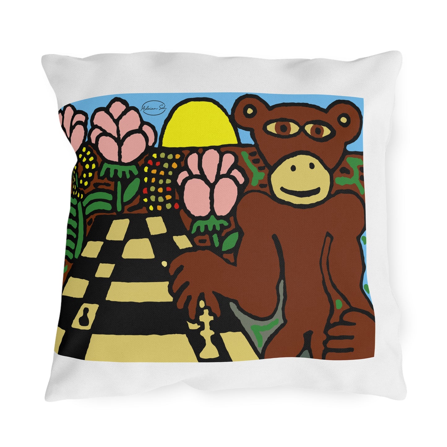The supreme strategist — Outdoor Pillow