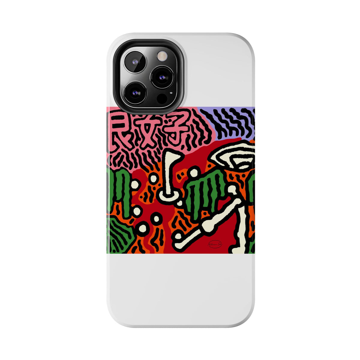 Hitting holes in one throughout life Tough Phone Case
