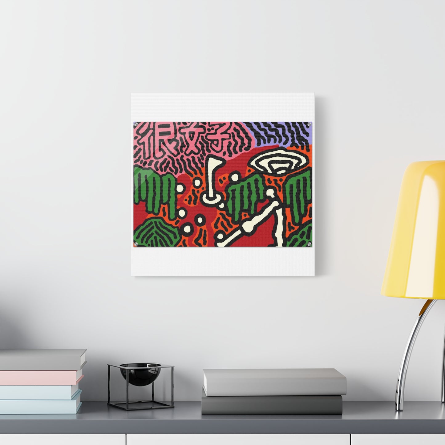 Scoring goals throughout life Canvas (Small)