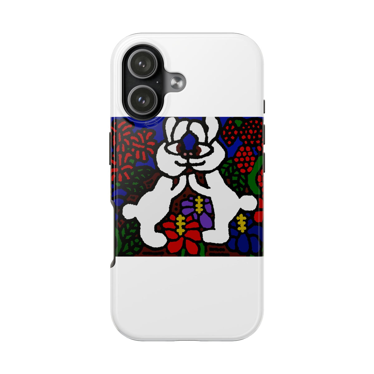 Bunnies in love Tough Phone Case