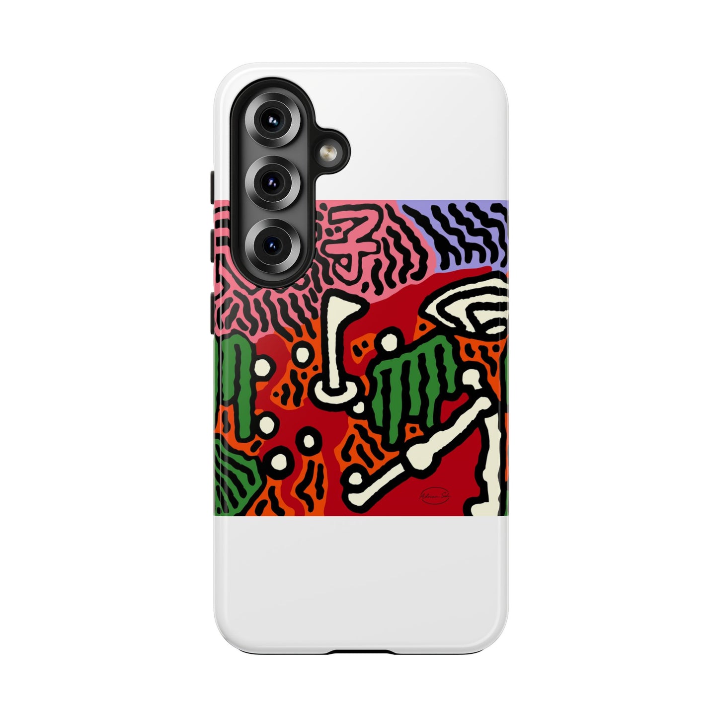 Hitting holes in one throughout life Tough Phone Case