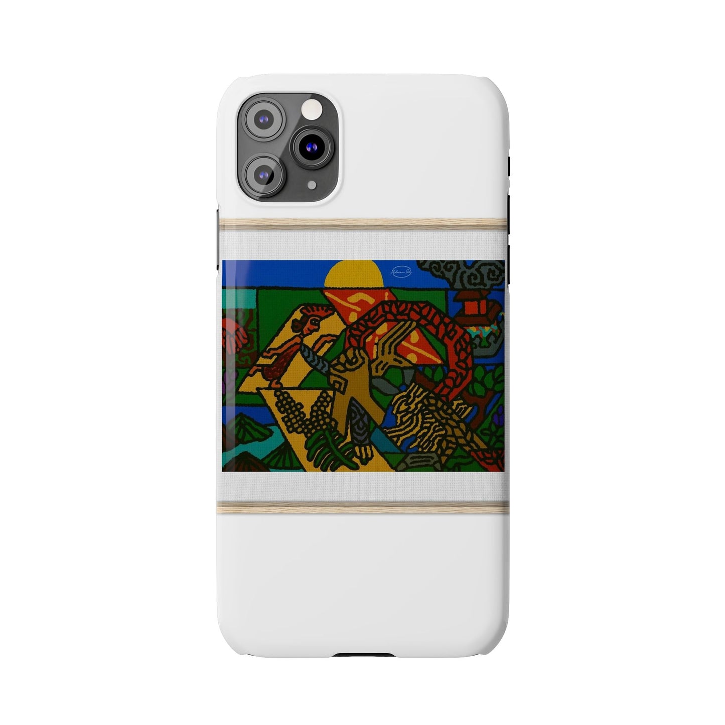 Drawing your own destiny Slim Phone Case