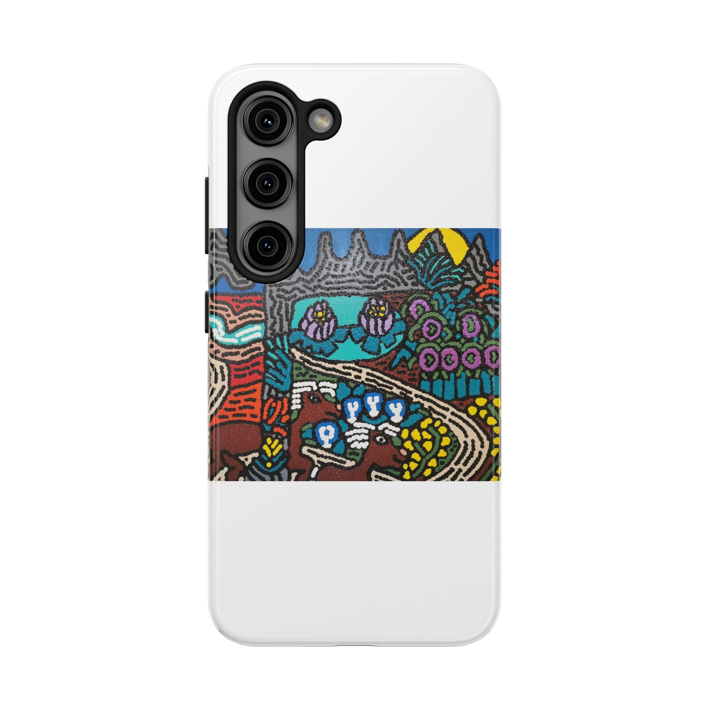 Going to the valley of hope and prosperity Tough Phone Case