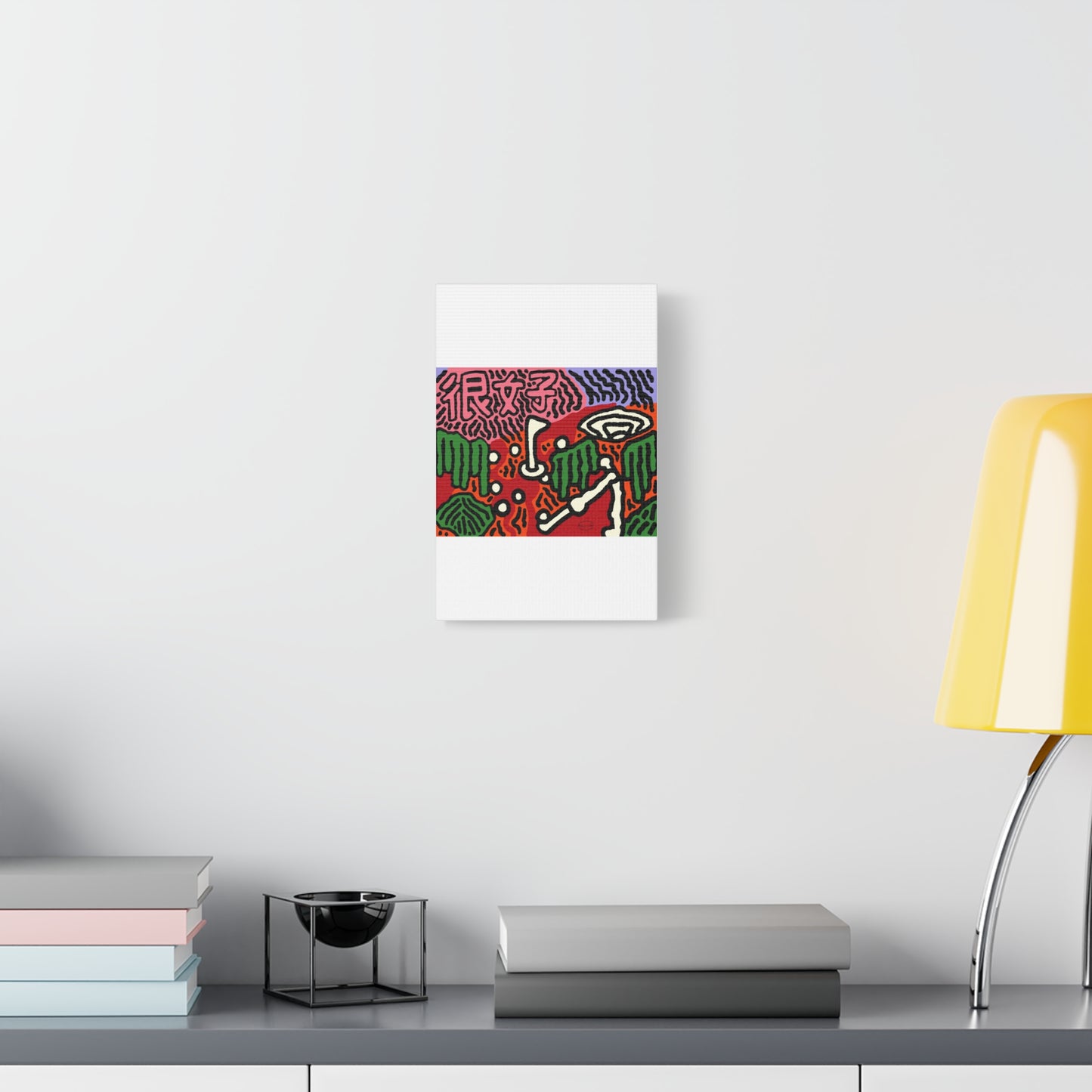 Hitting holes in one throughout life Canvas (Small)