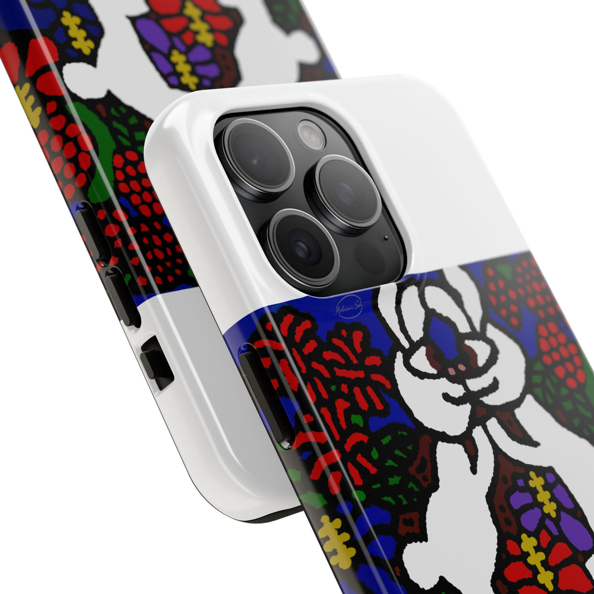 Bunnies in love Tough Phone Case