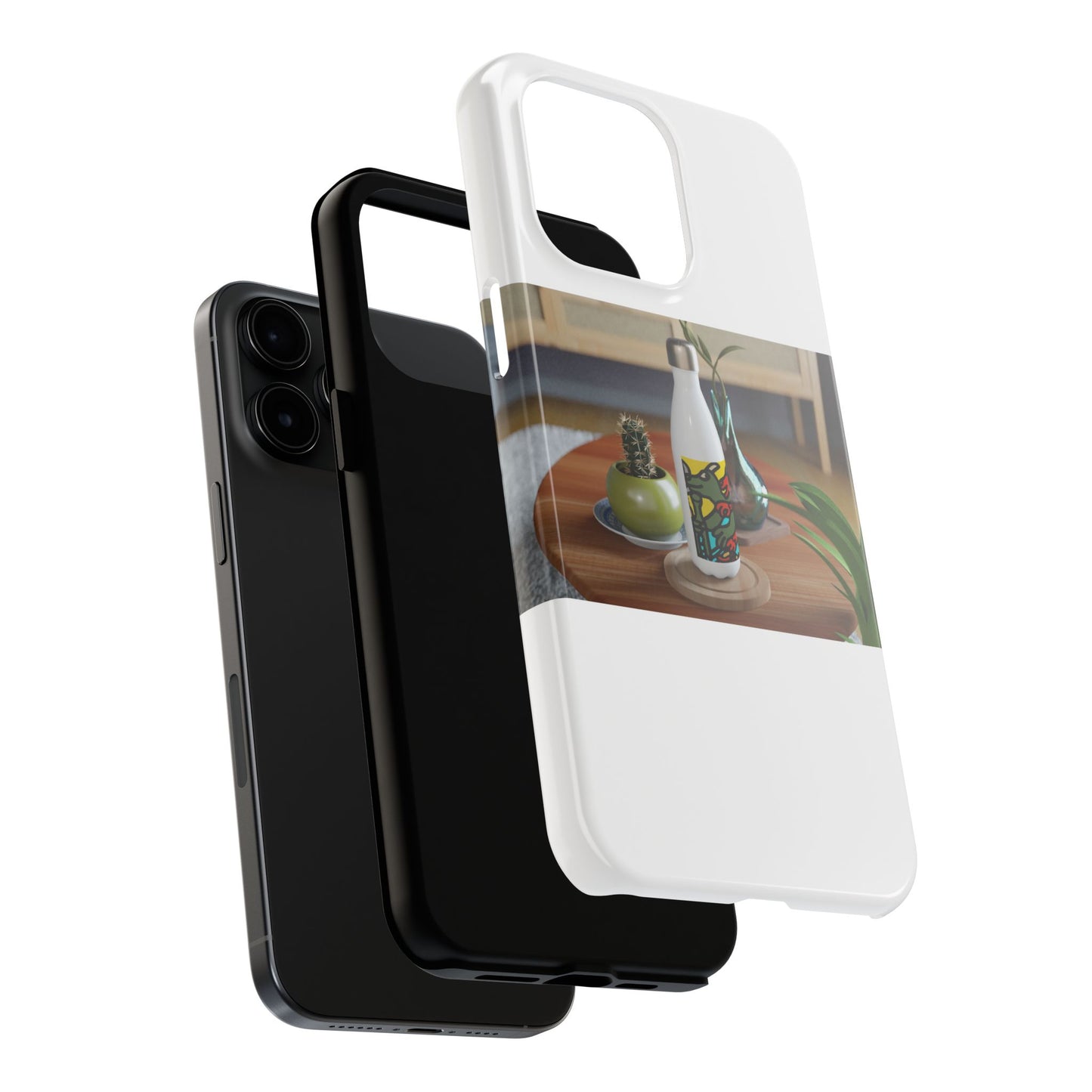 Two dragons enjoying a feast together Tough Phone Case