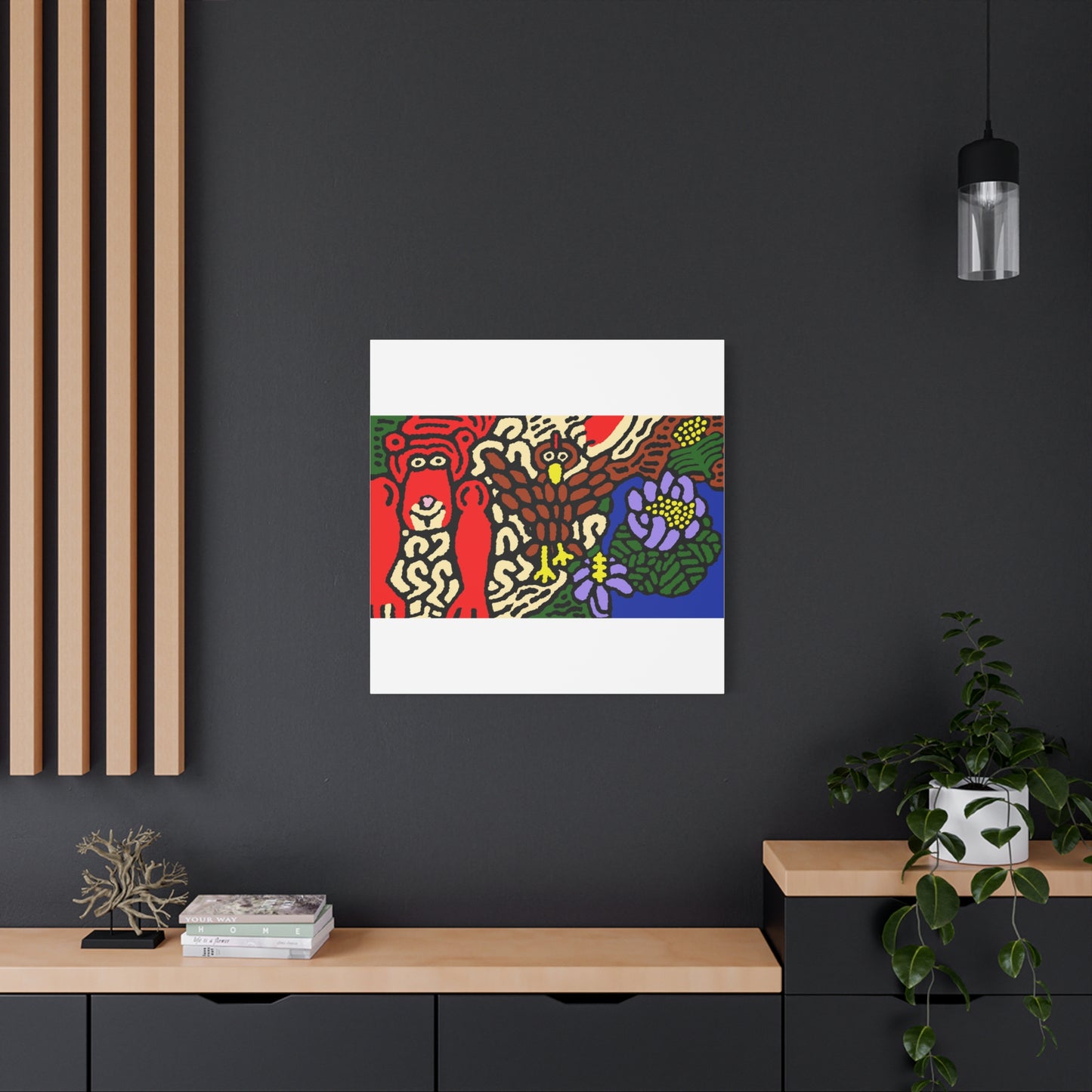 Friendly competition Canvas (Large)