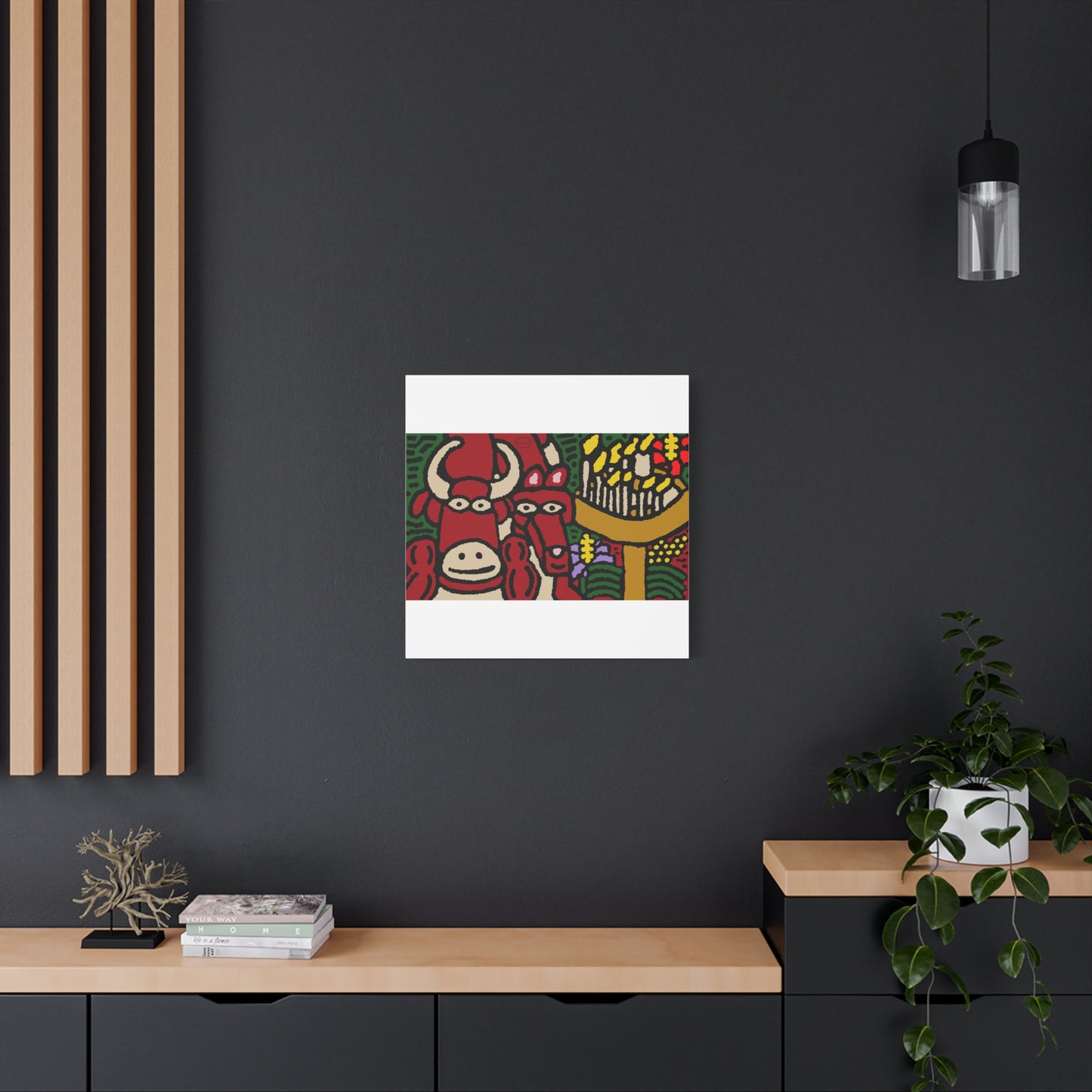 Going blessed by light together Canvas (Small)