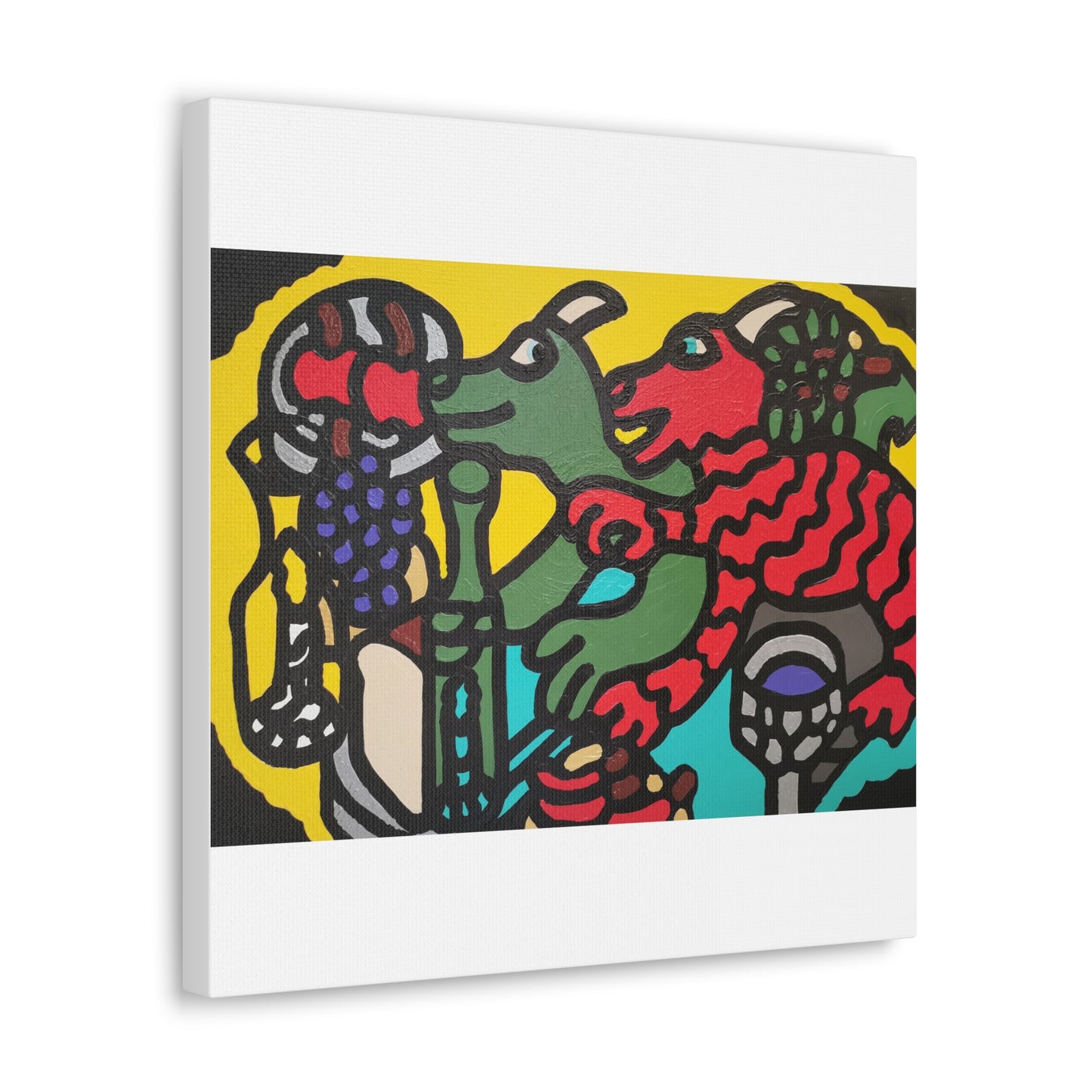 Enjoying our companionship Canvas (Small)