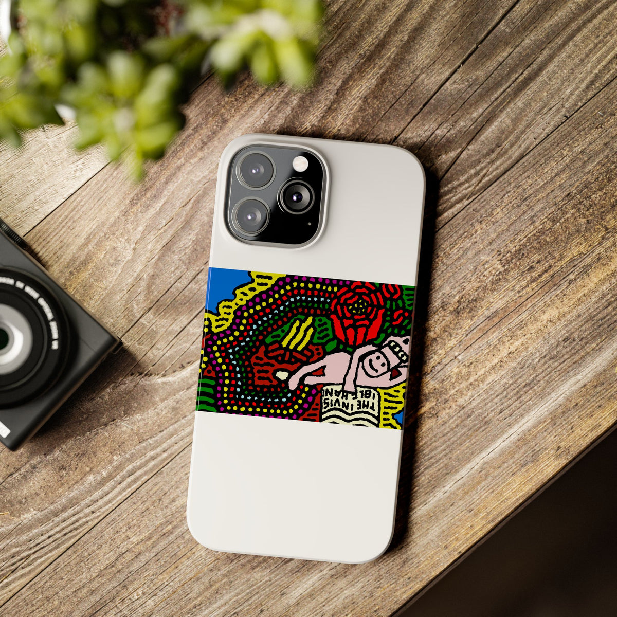 Enjoying our companionship Slim Phone Case