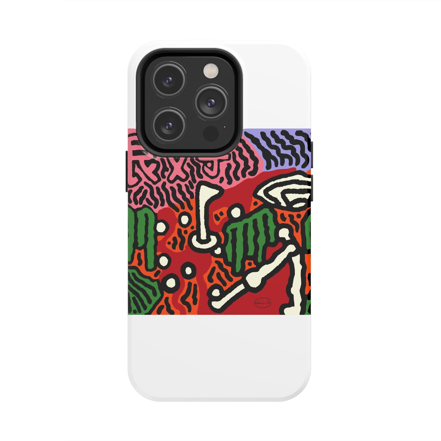 Hitting holes in one throughout life Tough Phone Case