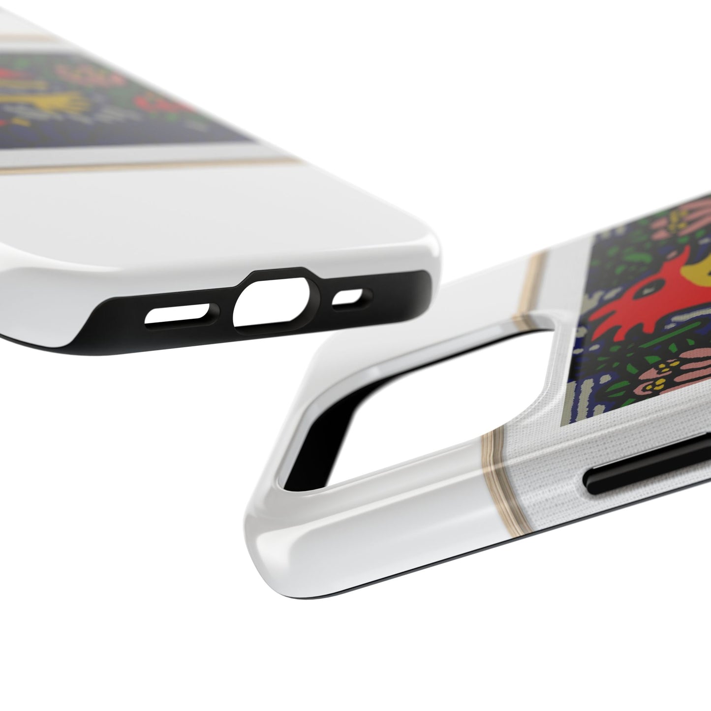 Breaking through the surface of a lotus pond Tough Phone Case