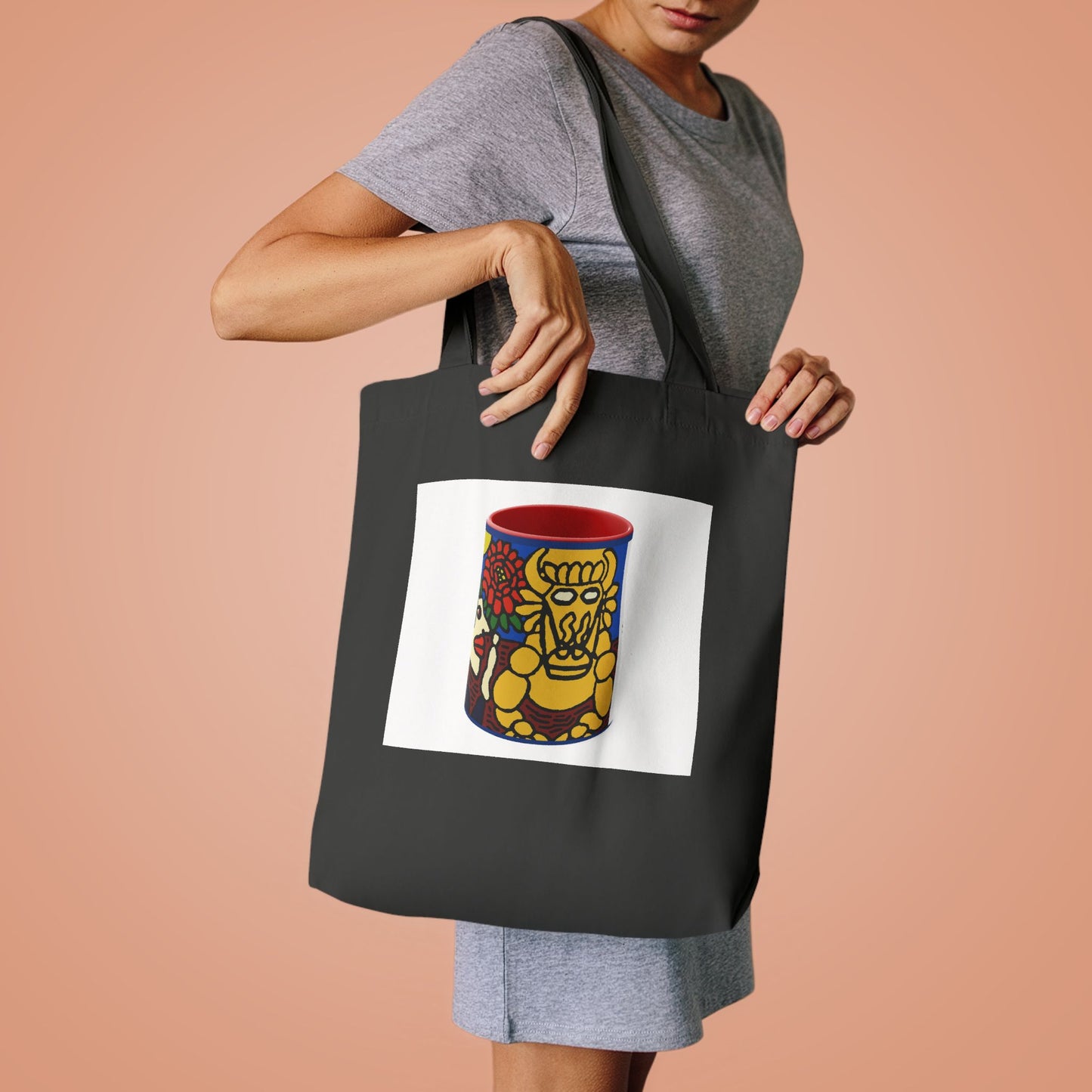 The warrior hailing the mighty golden dragon Classic Tote Bag