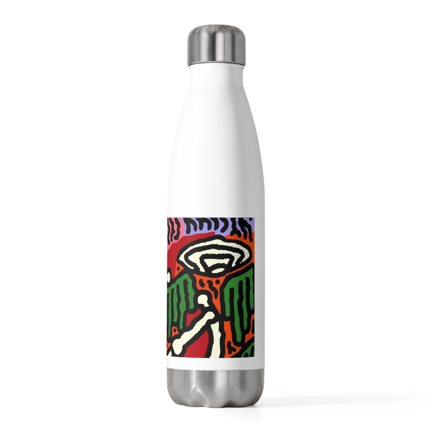 Scoring goals throughout life Stainless Steel Water Bottle