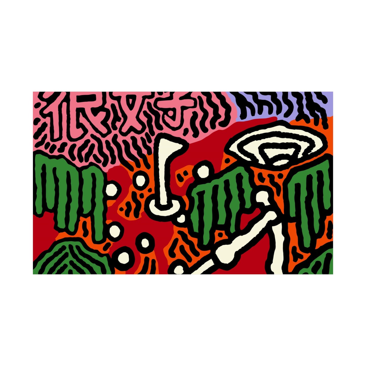 Hitting holes in one throughout life Matte Poster Horizontal (Small)