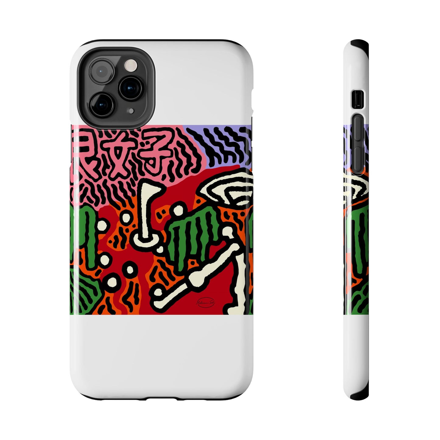 Hitting holes in one throughout life Tough Phone Case