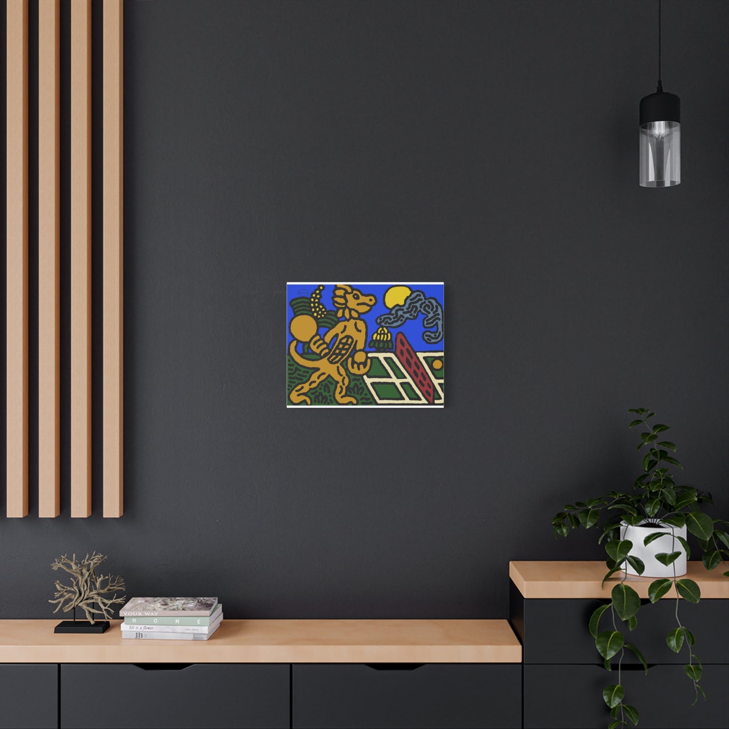 Ready for making big serves in life Canvas (Small)