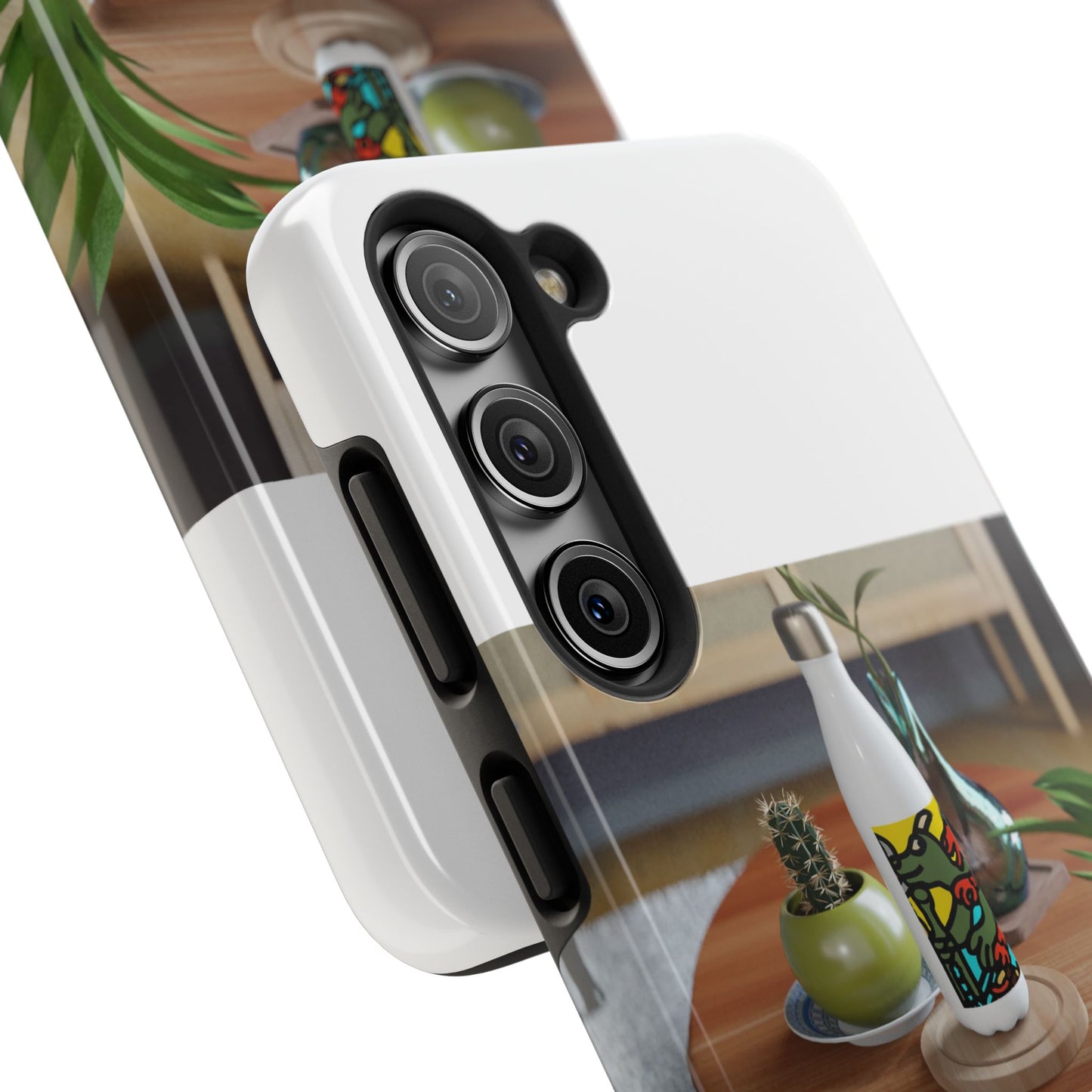 Two dragons enjoying a feast together Tough Phone Case