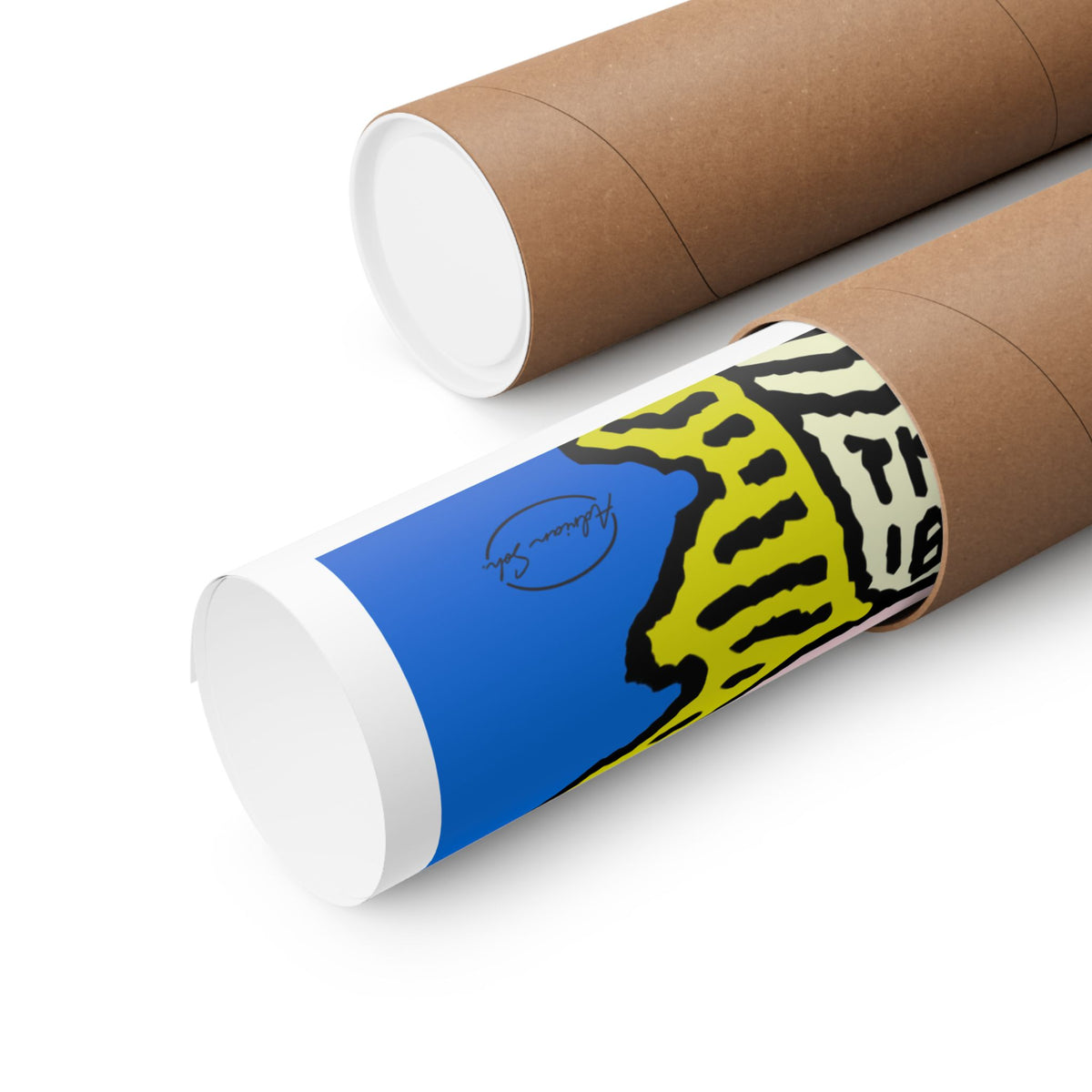 Enjoying our companionship Matte Poster Horizontal (Small)