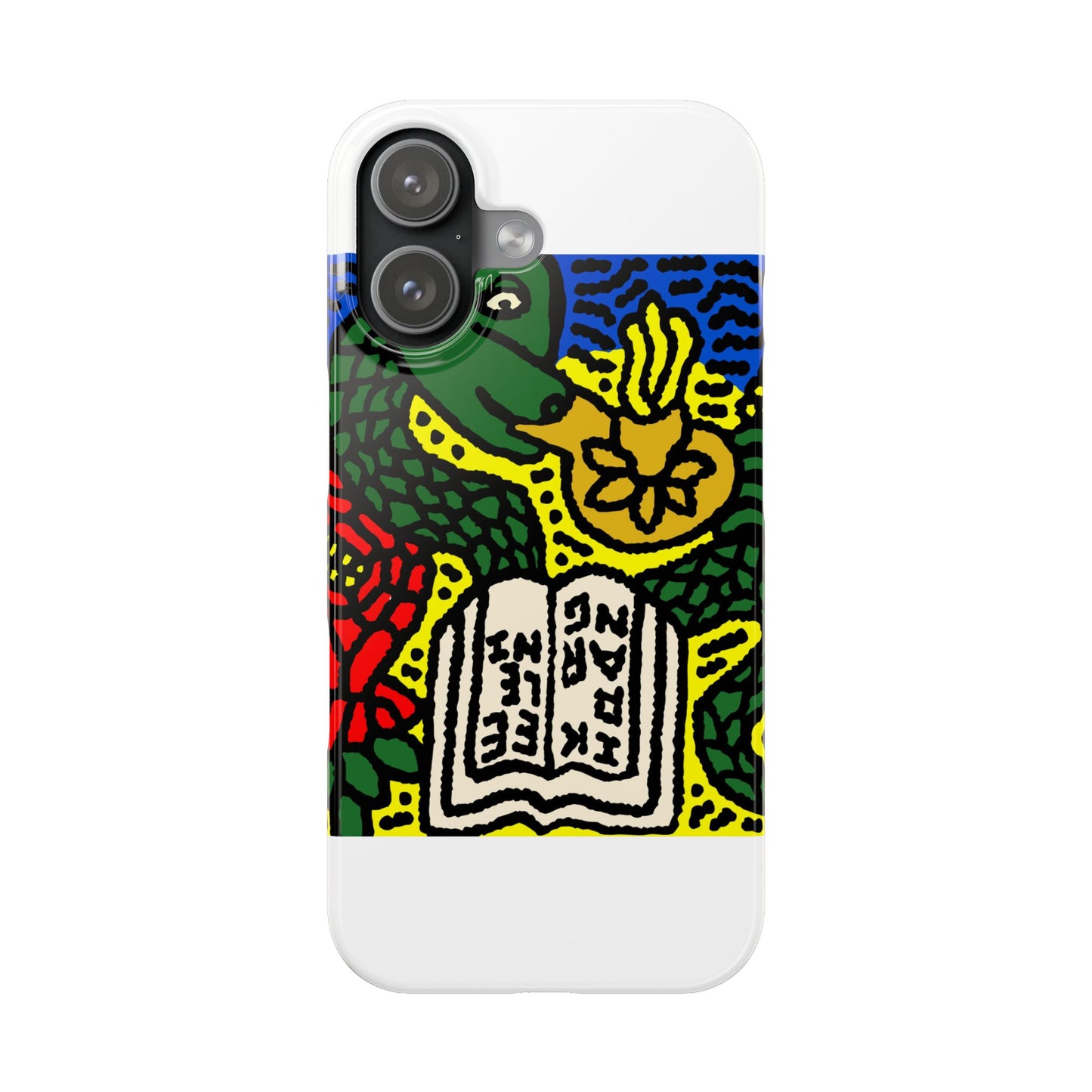 Shining a light on knowledge Slim Phone Case