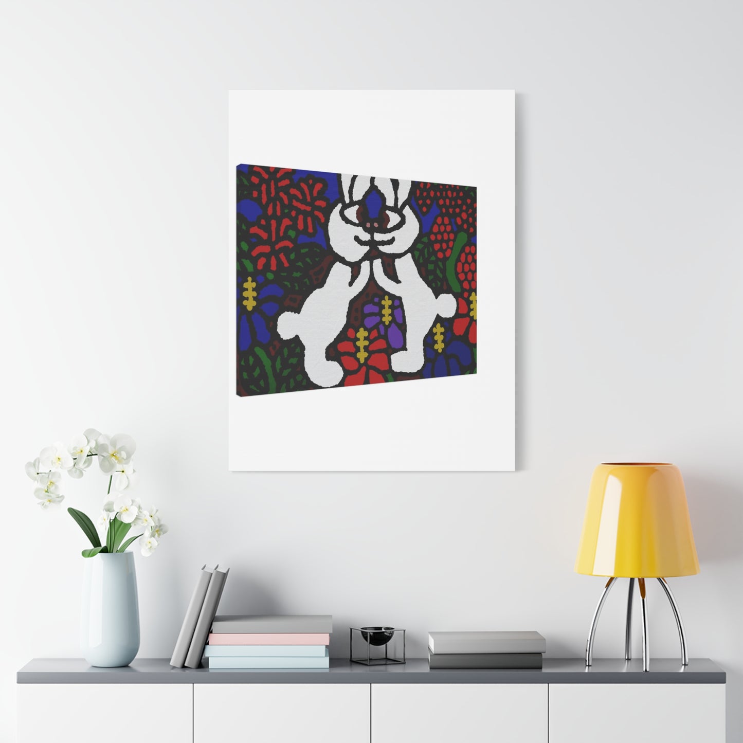 Bunnies in love Canvas (Large)