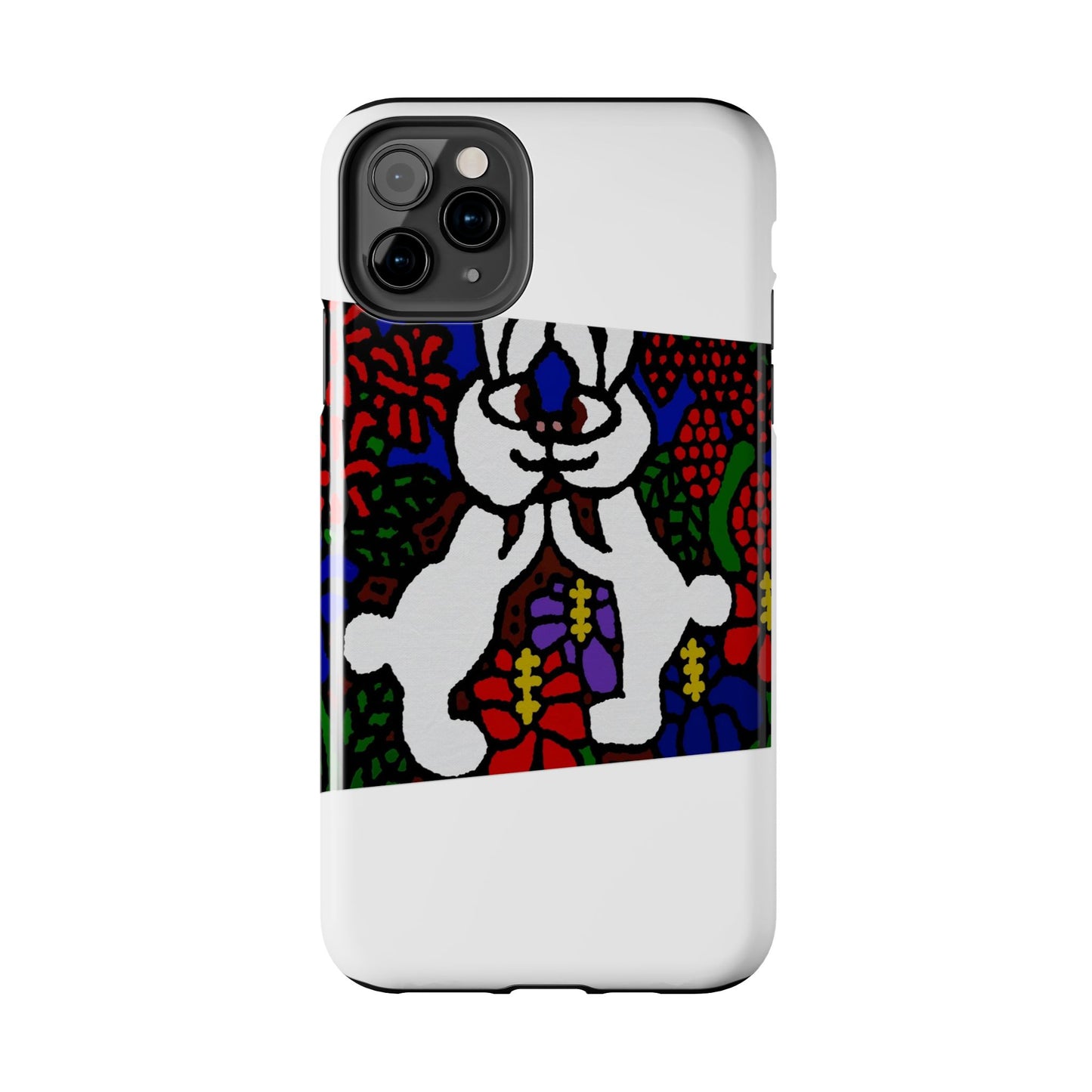 Bunnies in love Tough Phone Case