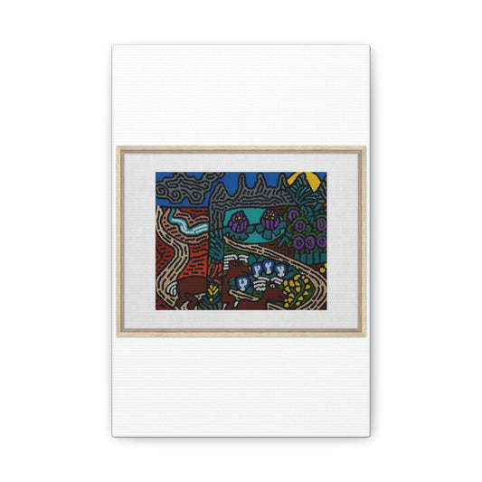 Road to a Sanctuary and Oasis Canvas (Small)