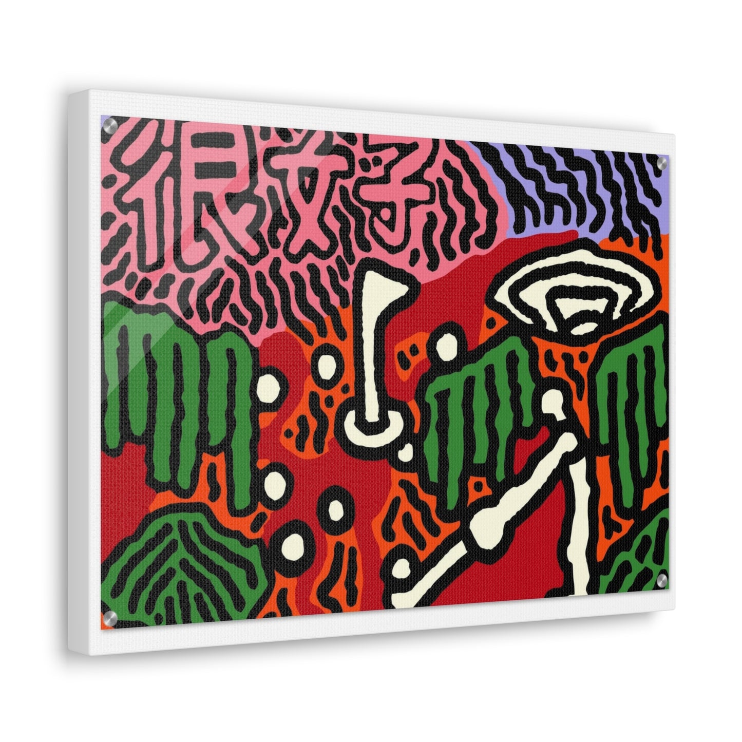 Scoring goals throughout life Canvas (Small)
