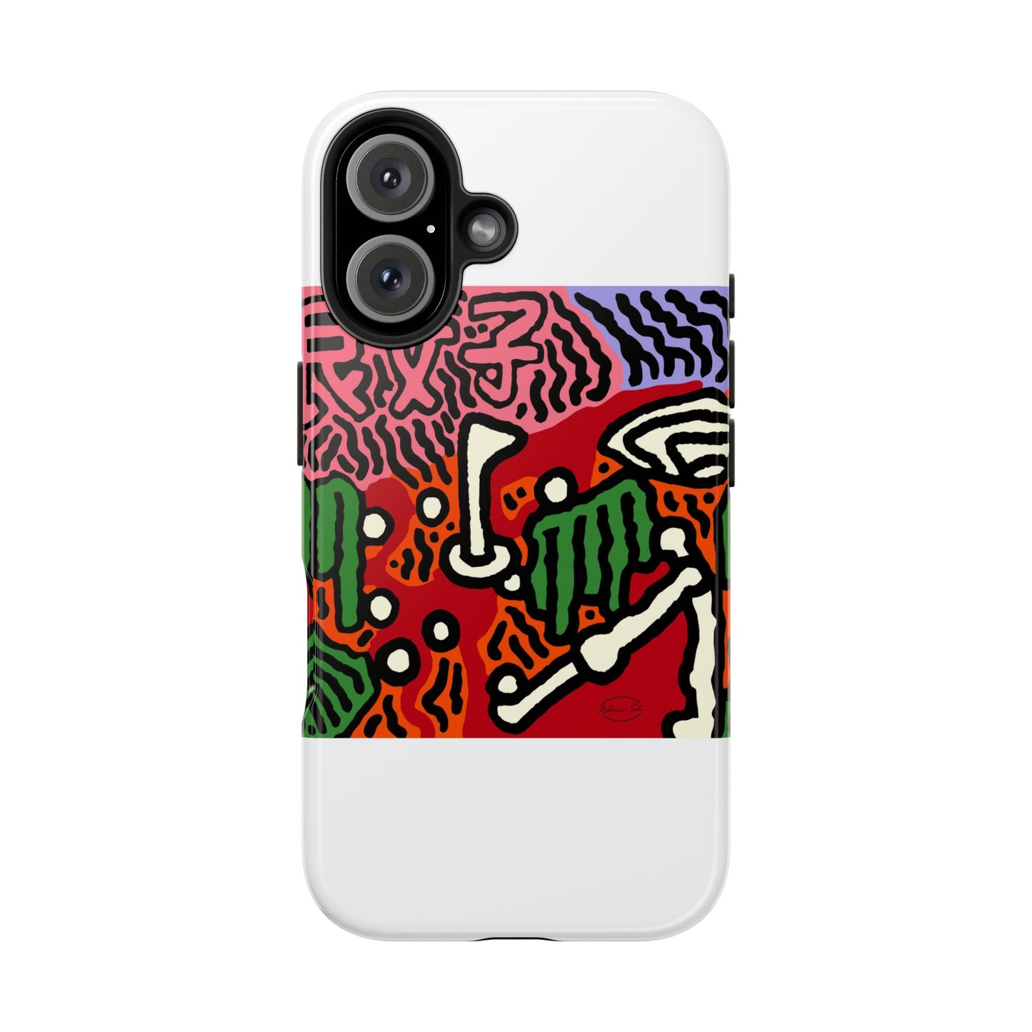 Hitting holes in one throughout life Tough Phone Case