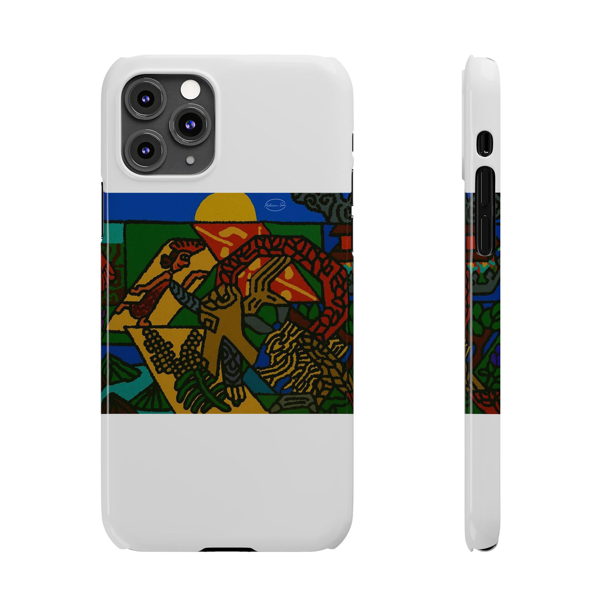 Drawing your own destiny Slim Phone Case