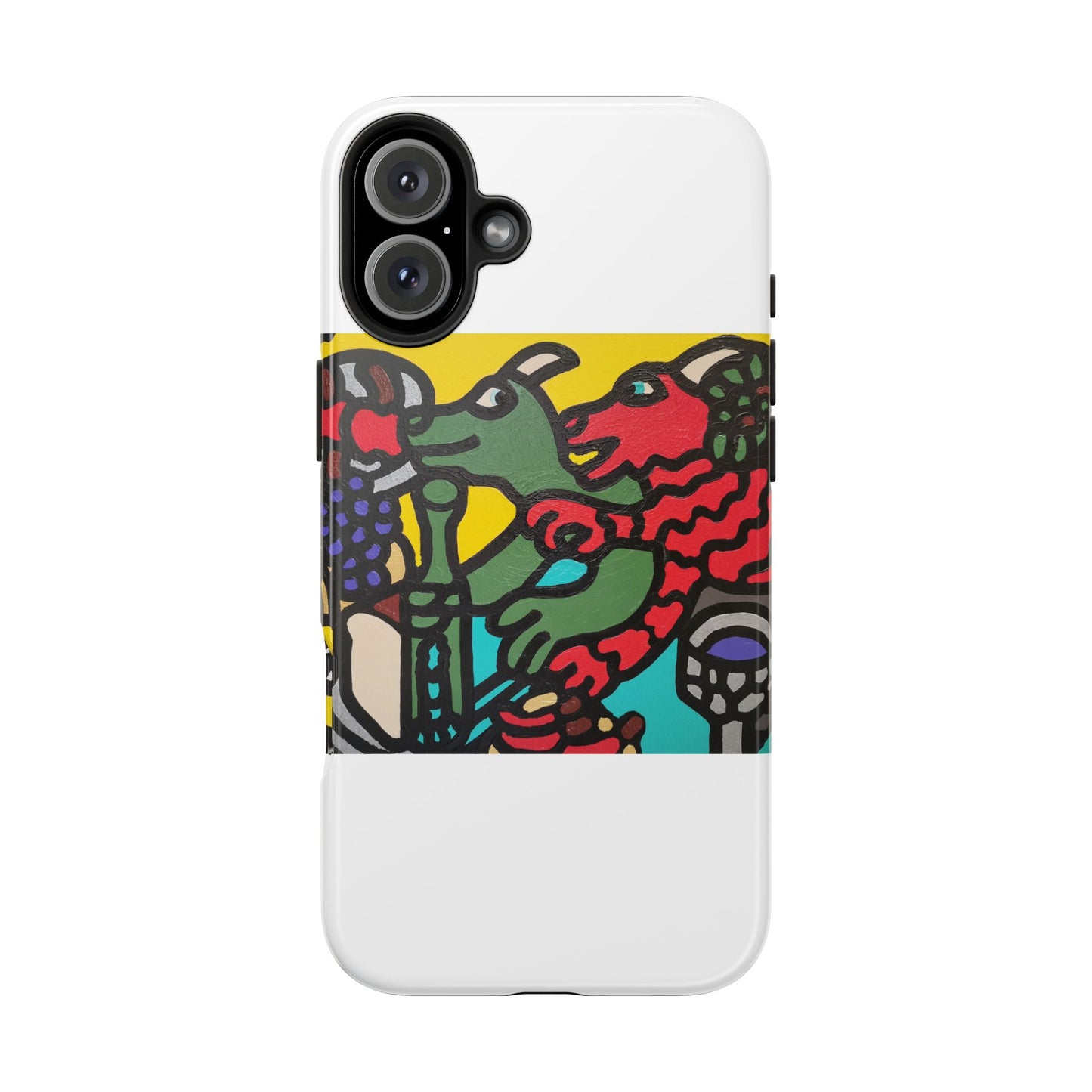Enjoying our companionship Tough Phone Case