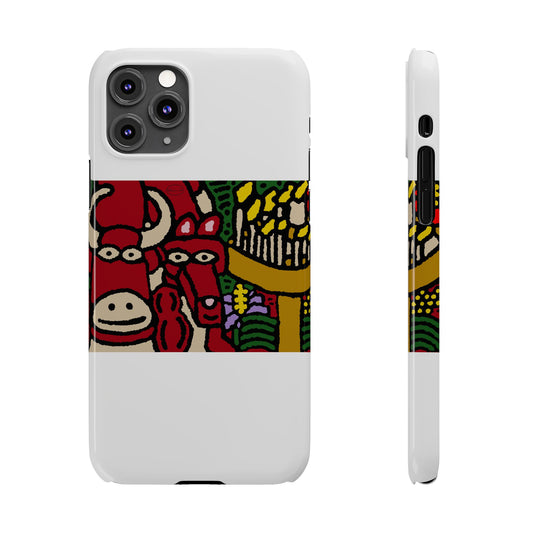 Going blessed by light together Slim Phone Case
