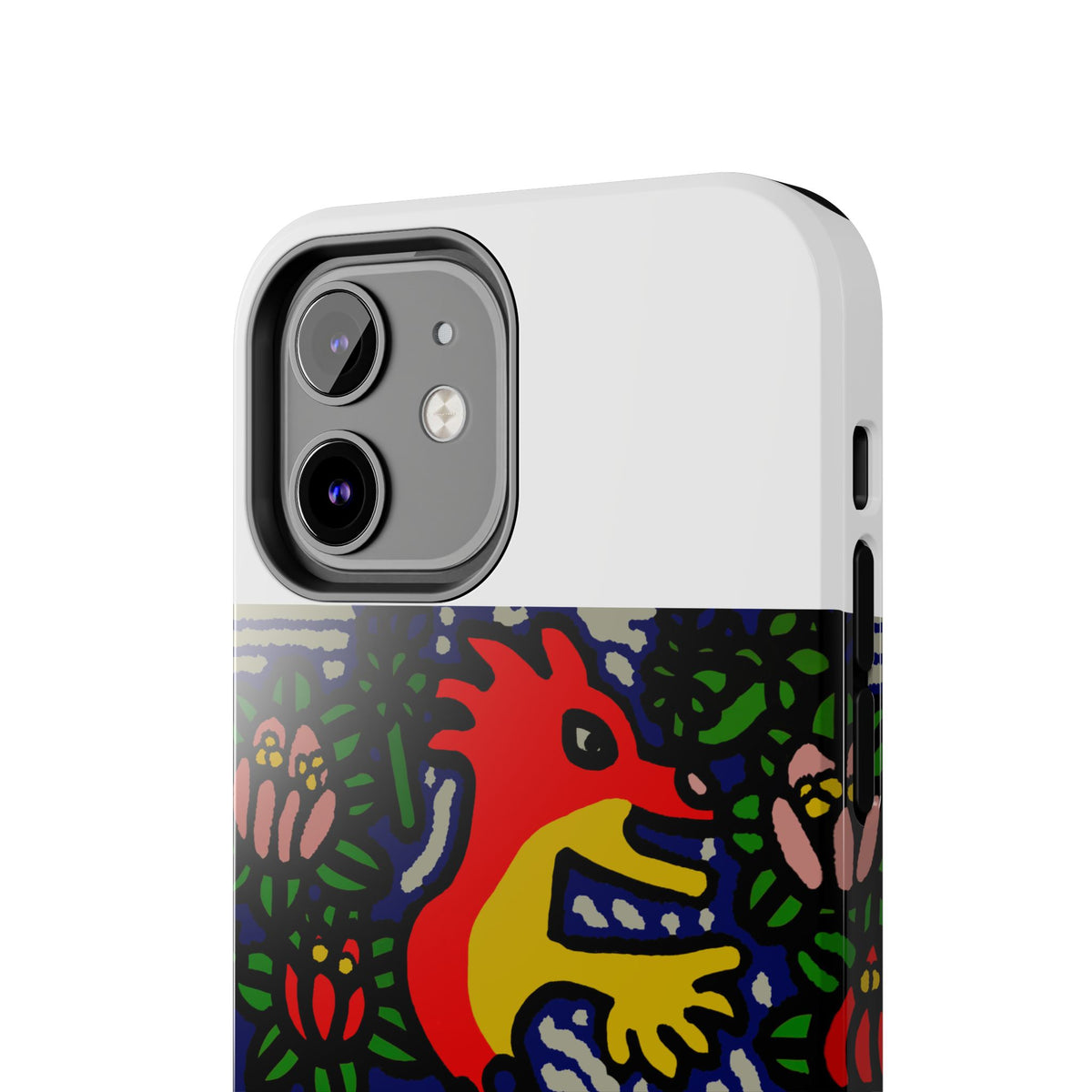 Breaking through the surface of a lotus pond Tough Phone Case