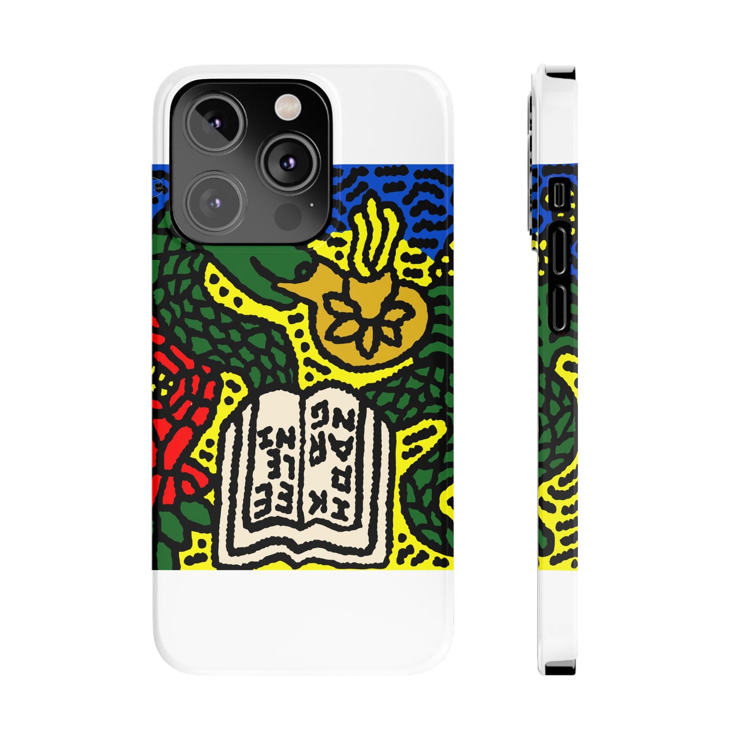 Shining a light on knowledge Slim Phone Case