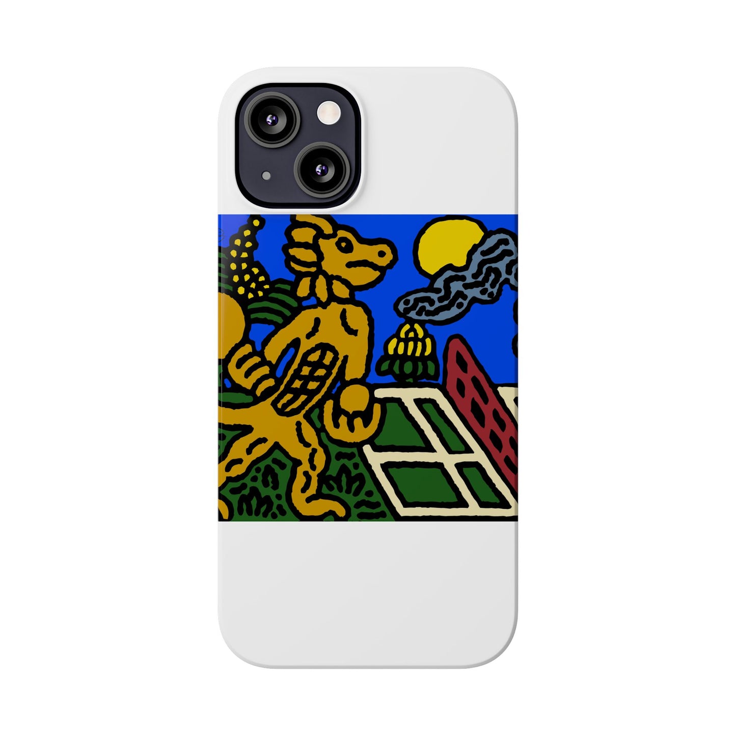 Ready for making big serves in life Slim Phone Case