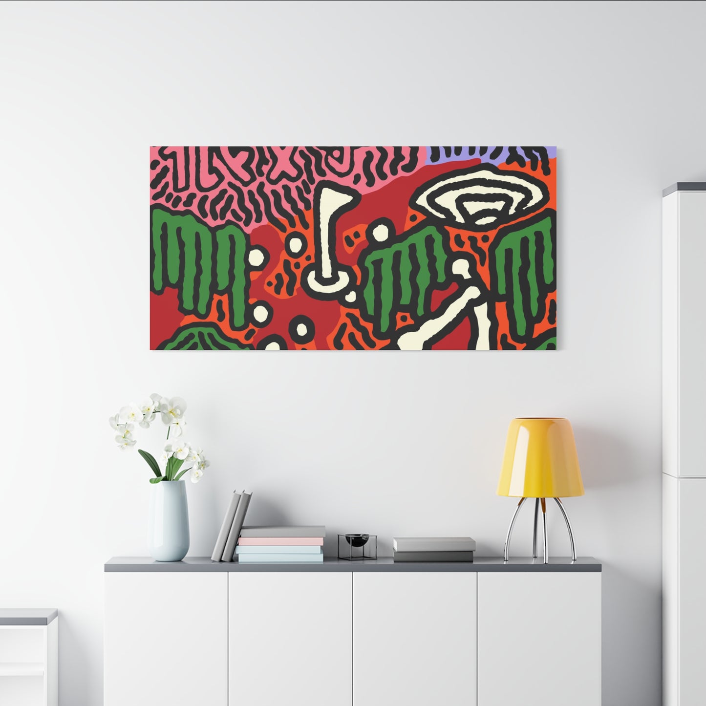 Hitting holes in one throughout life Canvas (Small)
