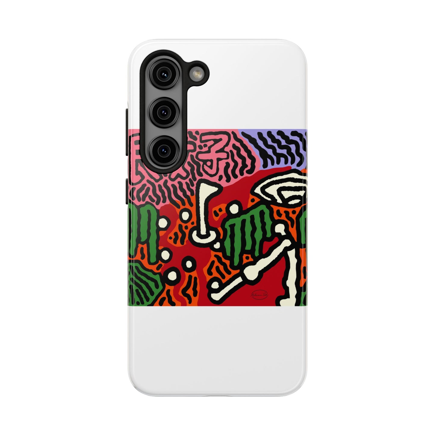 Hitting holes in one throughout life Tough Phone Case