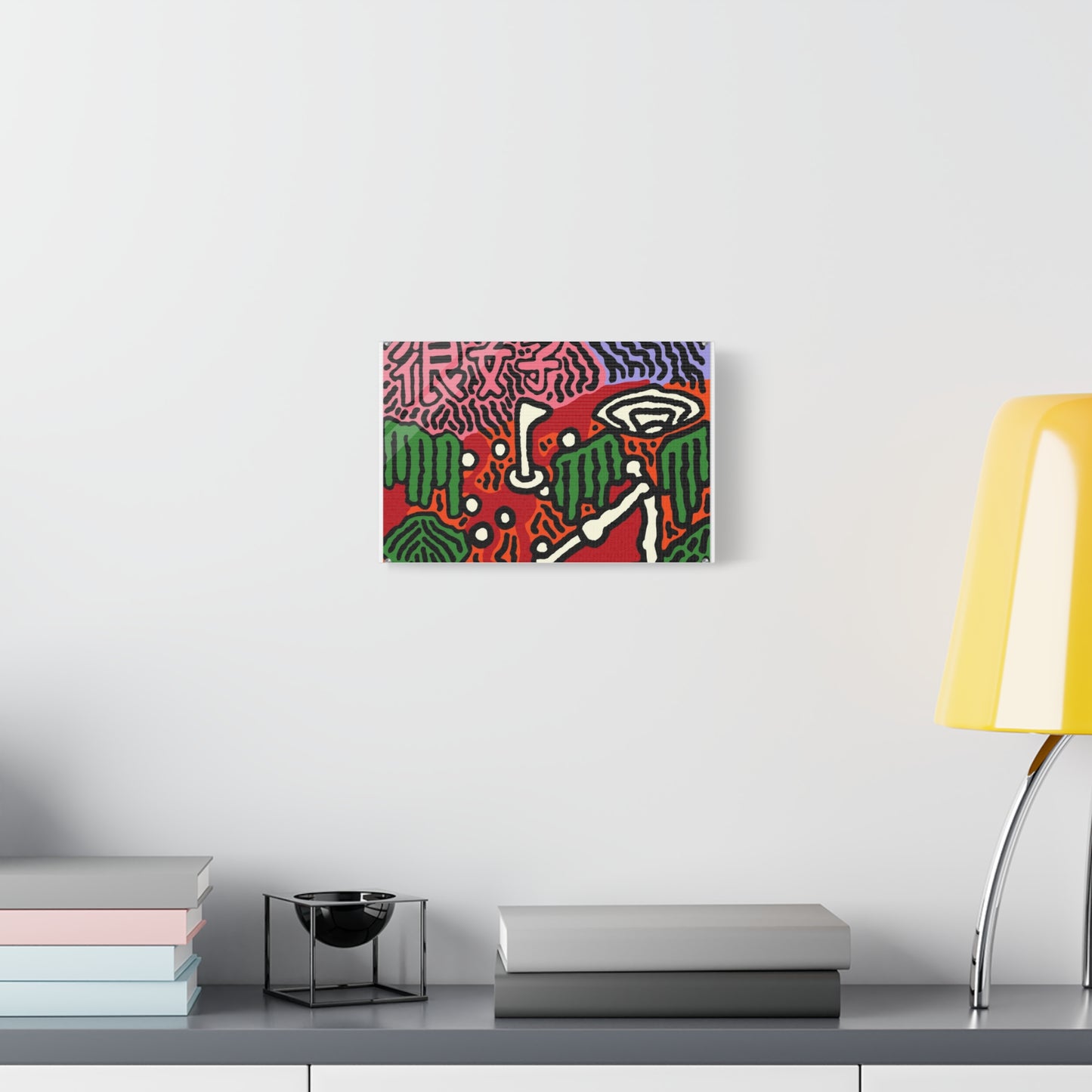 Scoring goals throughout life Canvas (Large)