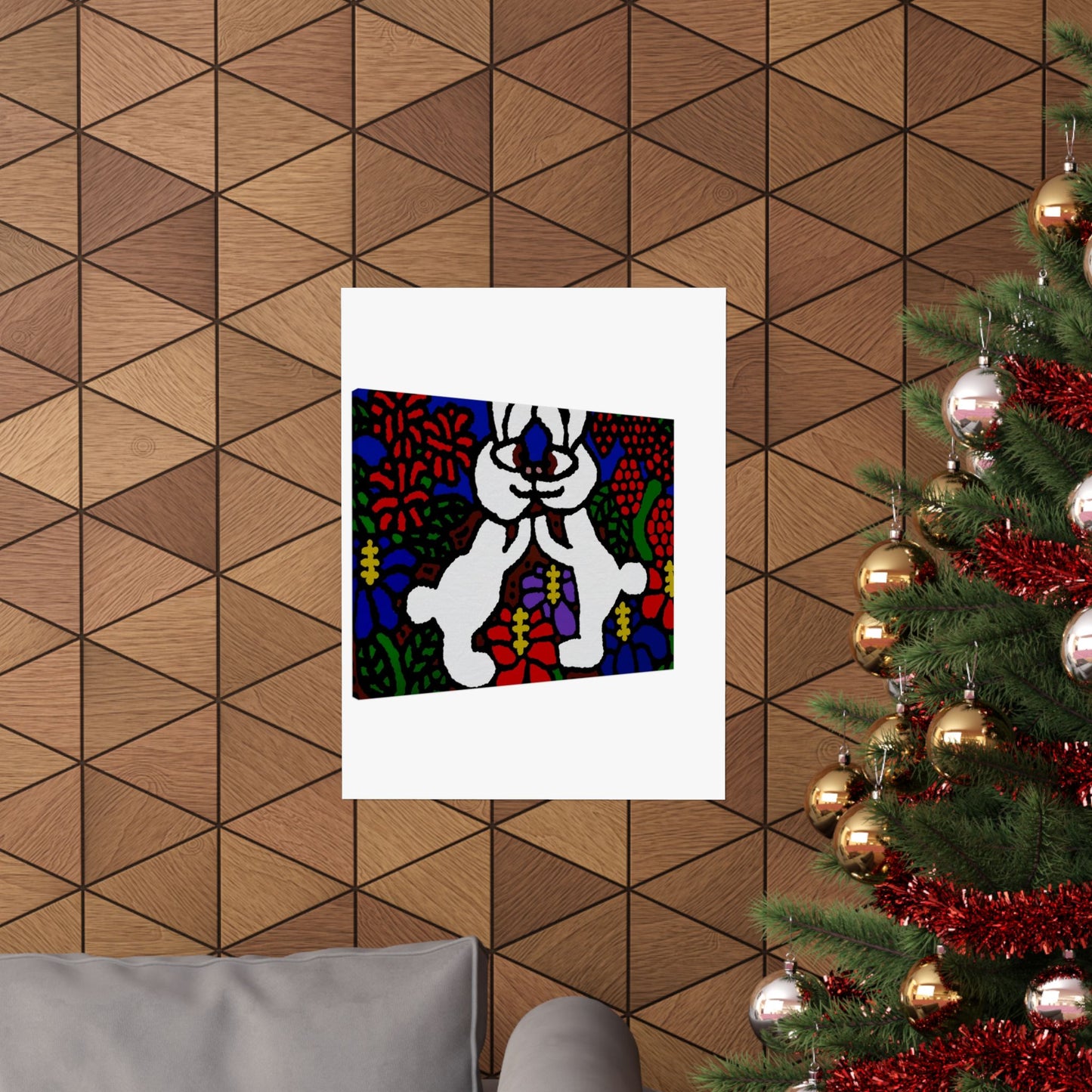Bunnies in love Matte Poster Vertical (Large)