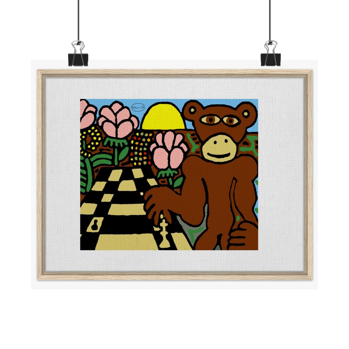 Supreme strategist Matte Poster Horizontal (Small)