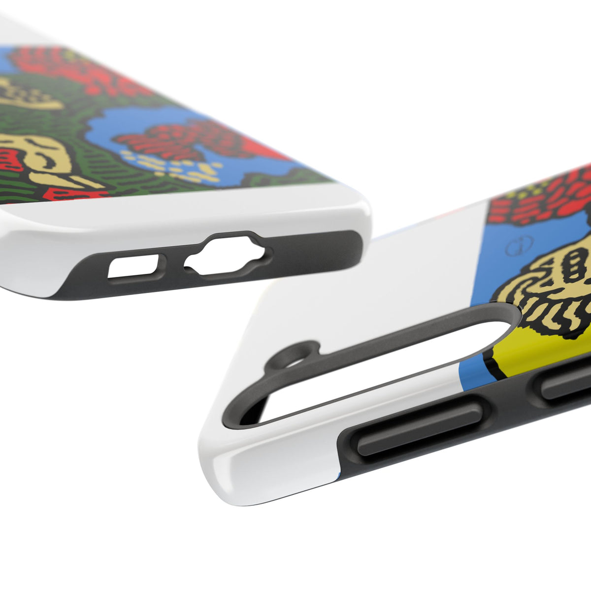 Galloping carefree through life Tough Phone Case