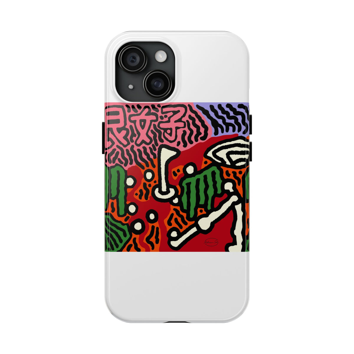 Hitting holes in one throughout life Tough Phone Case