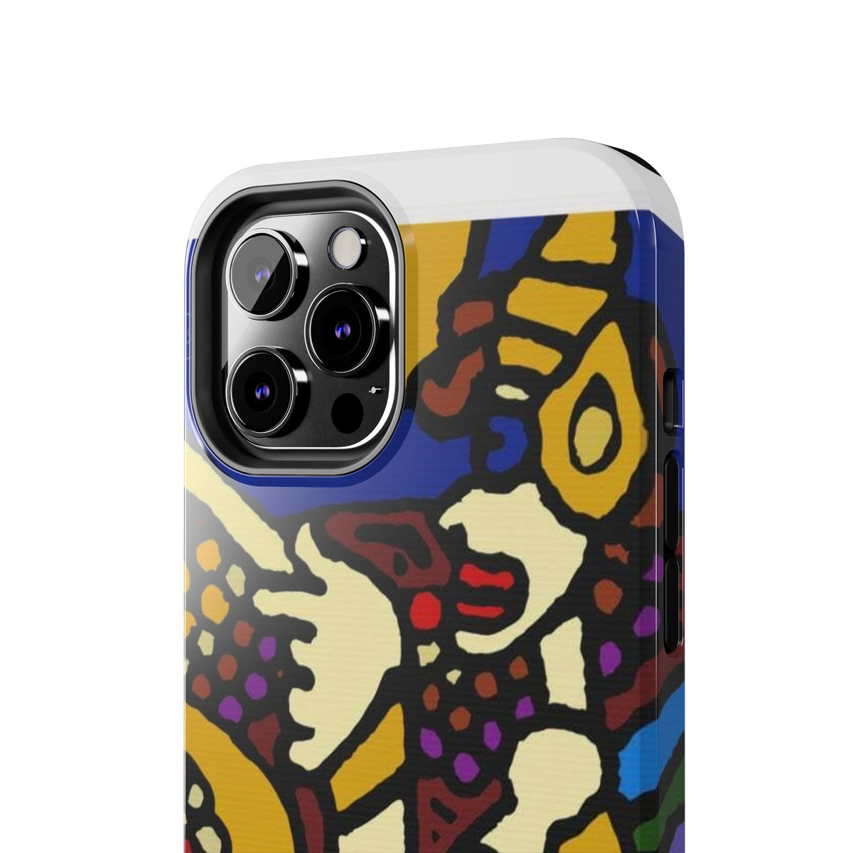 The golden snake being blessed by the fairy Tough Phone Case