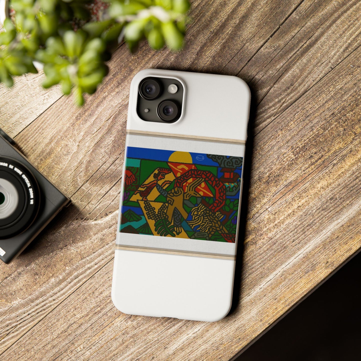 Drawing your own destiny Slim Phone Case