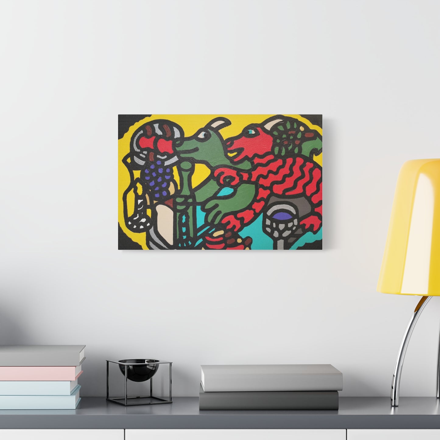 Enjoying our companionship Canvas (Small)