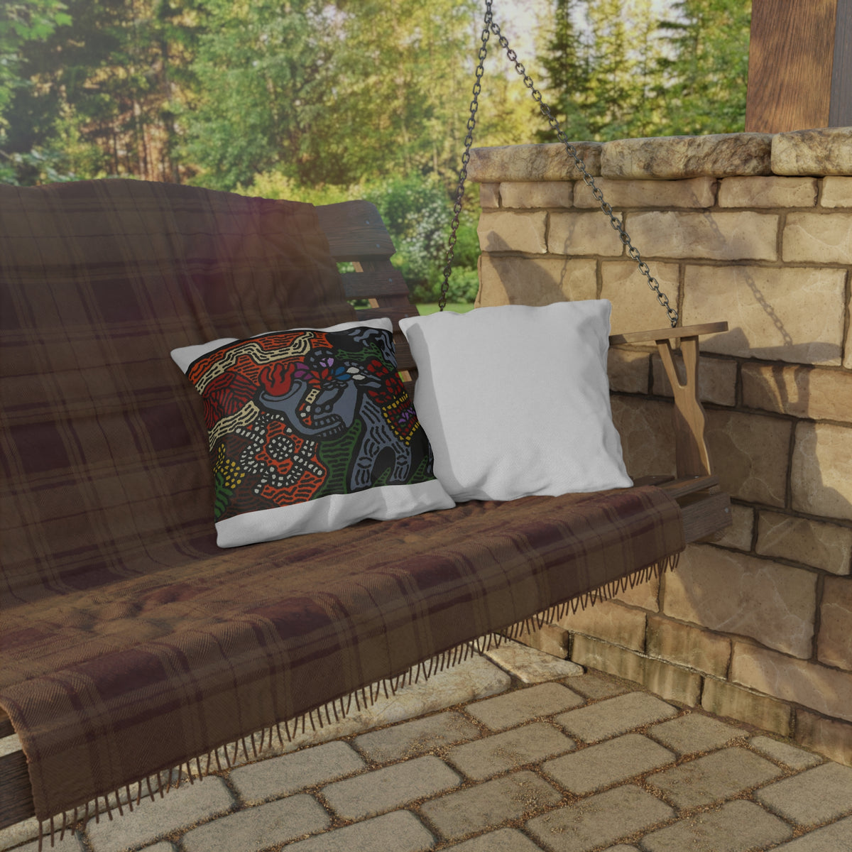 The end of an amazing long life journey — Outdoor Pillow